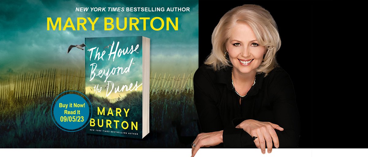 Mary Burton, The House Beyond the Dunes, Tablet_Mobile Header